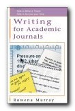 Writing for Academic Journals