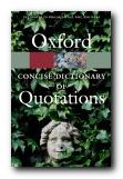 Oxford Concise Dictionary of Quotations
