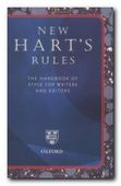 New Hart's Rules - Click for details at Amazon