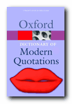 Dictionary of Modern Quotations