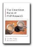 The Unwritten Rules of PhD Research