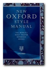 New Oxford Style Manual