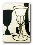 Roger Fry - etching - wine glass