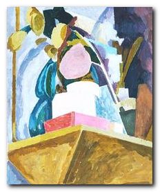 Vanessa Bell - Still life on mantelpiece