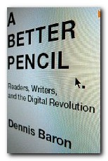 A Better Pencil - book jacket