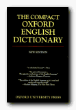 How to choose a dictionary - Compact Oxford English Dictionary