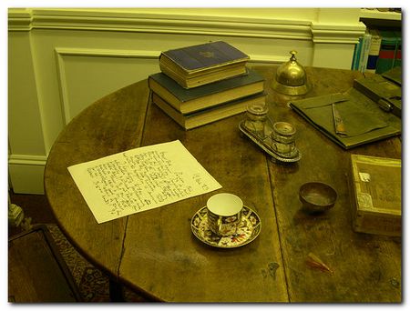 Joseph Conrad's writing table