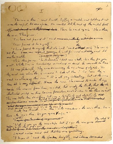 E.M.Forster - manuscript page