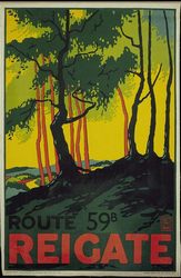 E. McKnight Kauffer - British Rail poster